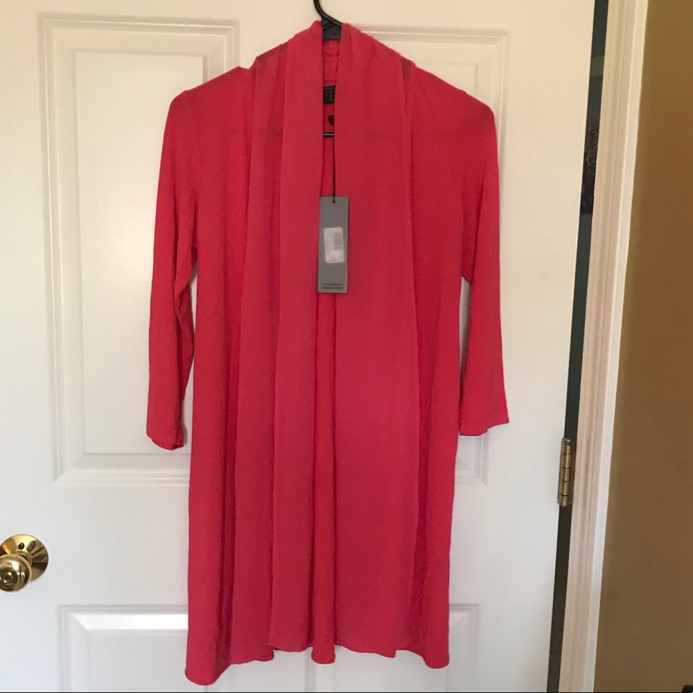 Pink Cardigan - S, Made in Italy